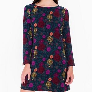NWT American Apparel Long Sleeve A-line Dress